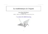 Origami Math -Delahaye
